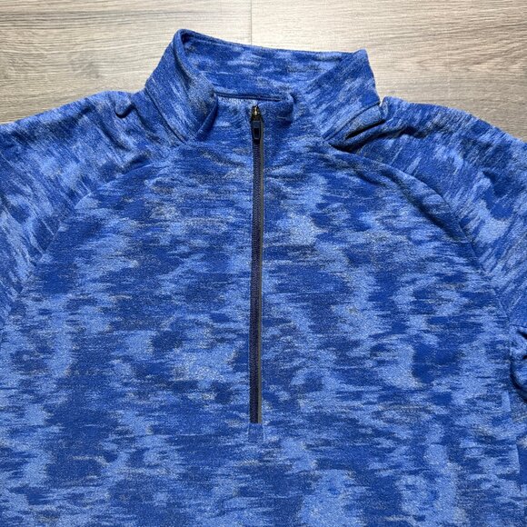 Lululemon Men's Surge Warm 1/2 Zip - Blue - Picture 3 of 8